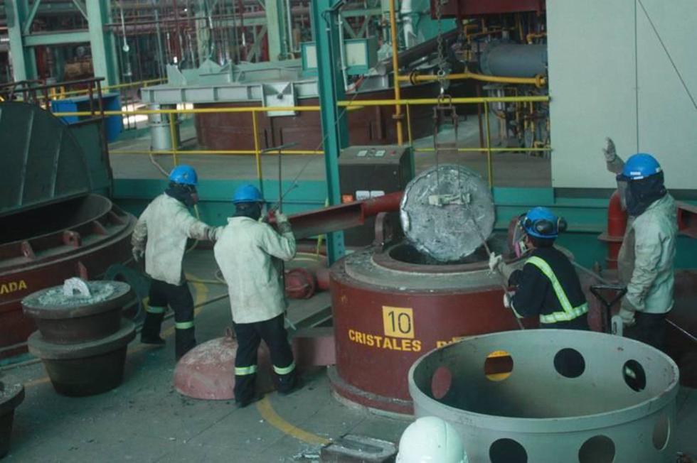 Proyectan el rediseño del horno de la planta de Karachipampa