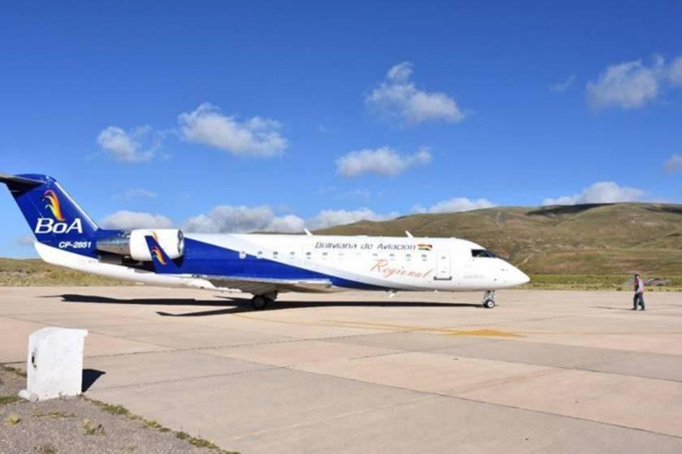 Avanza trámite para traer un gran avión de BoA a Potosí