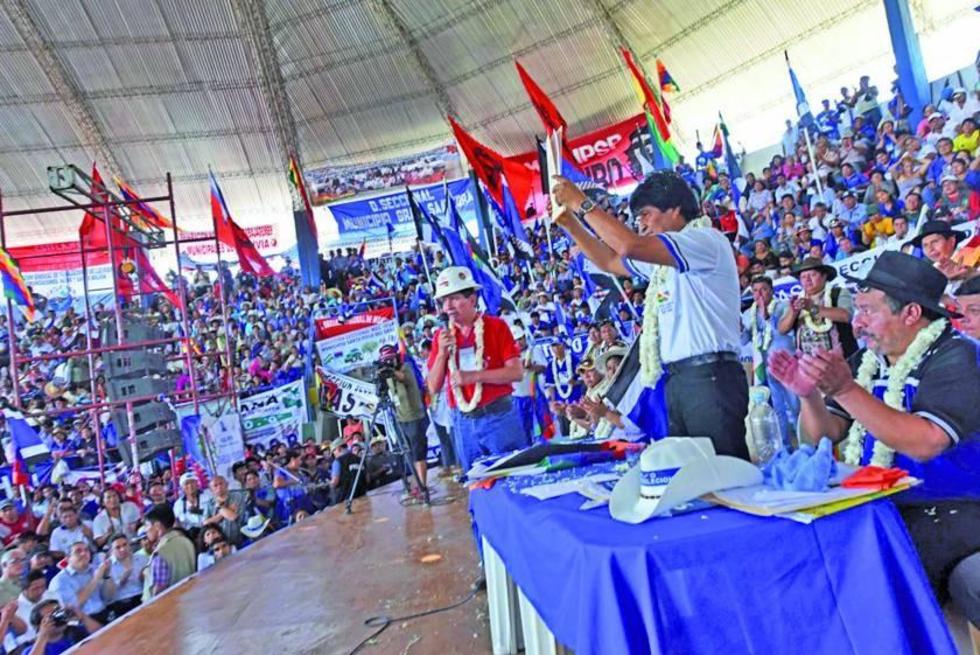 TCP iniciará análisis del recurso que busca la reelección de Evo