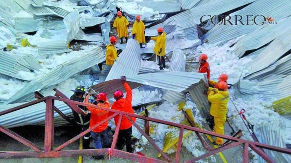 Caída de tinglado se cobra tercera víctima