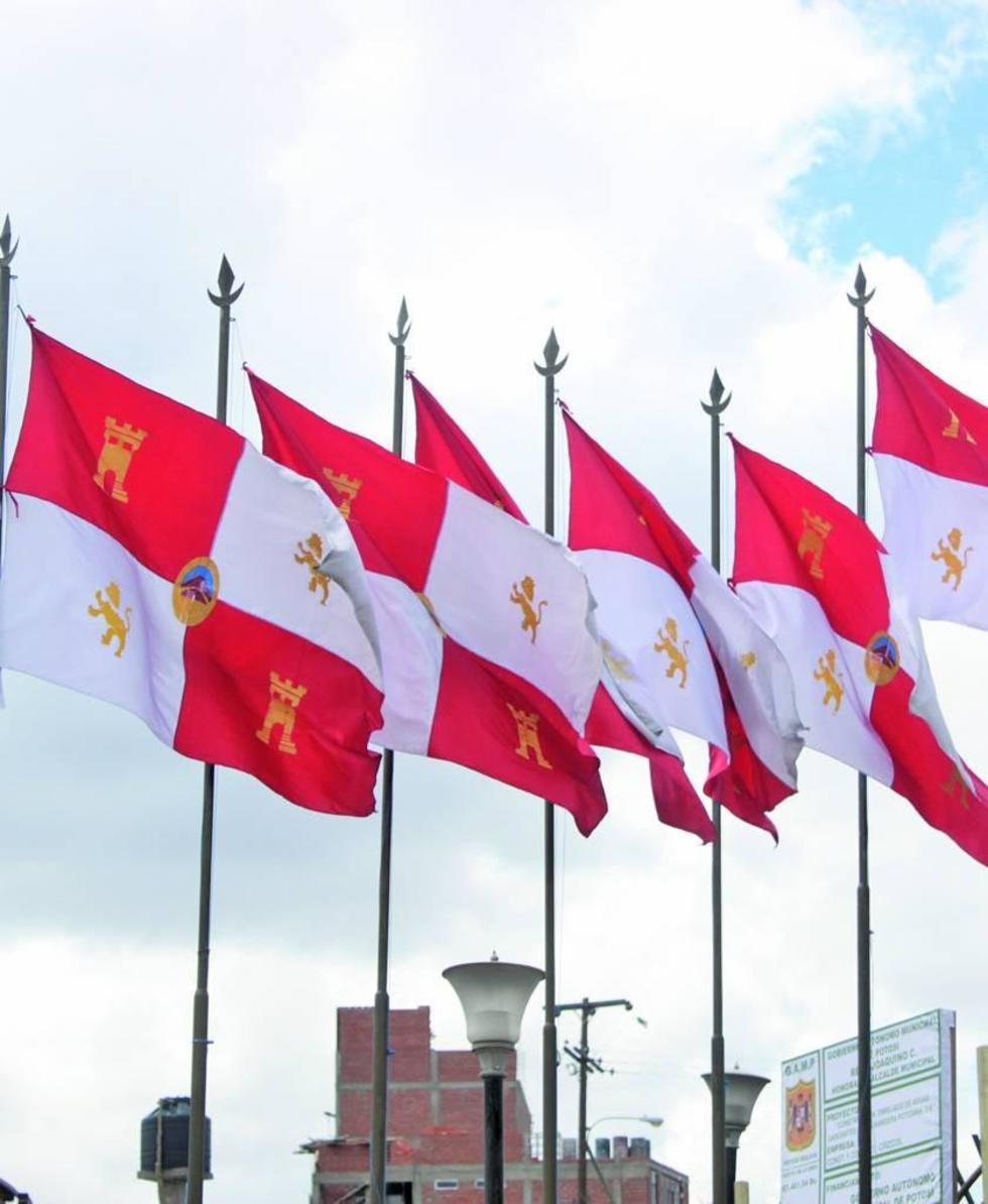 Comienzan los actos por el Día de la Bandera Potosina
