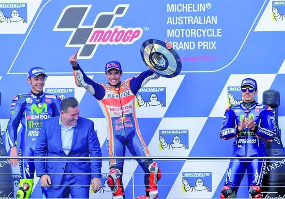 Márquez se adueña del GP de Australia de MotoGP