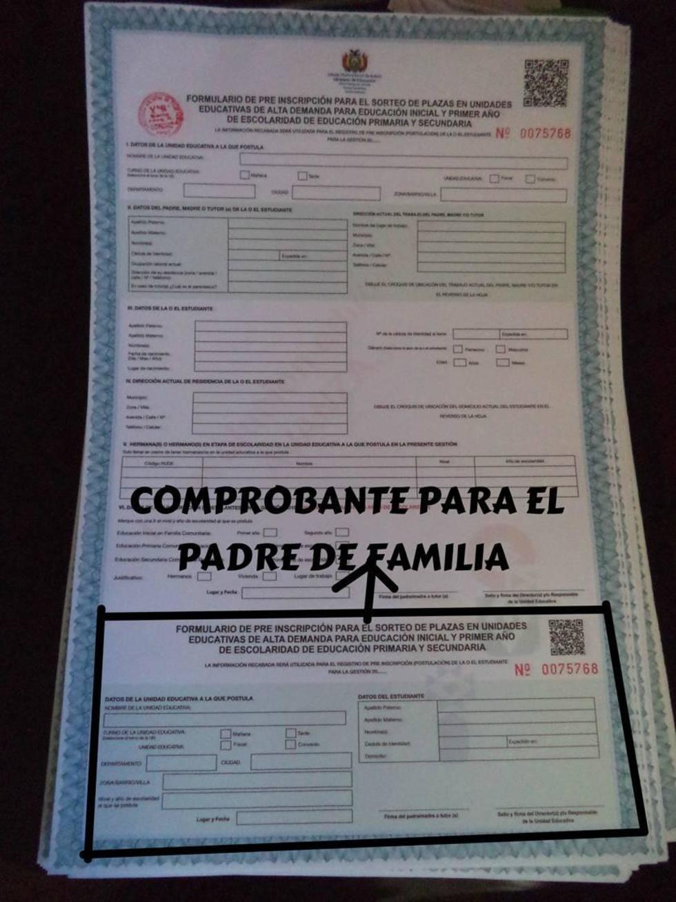 En la ciudad dieron más de seis mil boletas de preinscripción 
