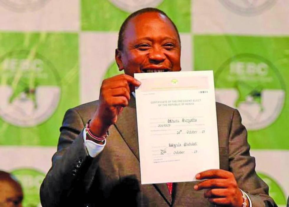 Reeligieron al presidente en Kenia tras repetir la votación