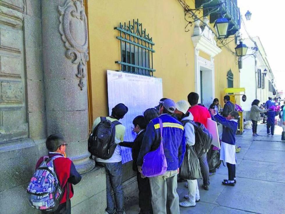 Corre plazo para las excusas de jurados electorales en Potosí