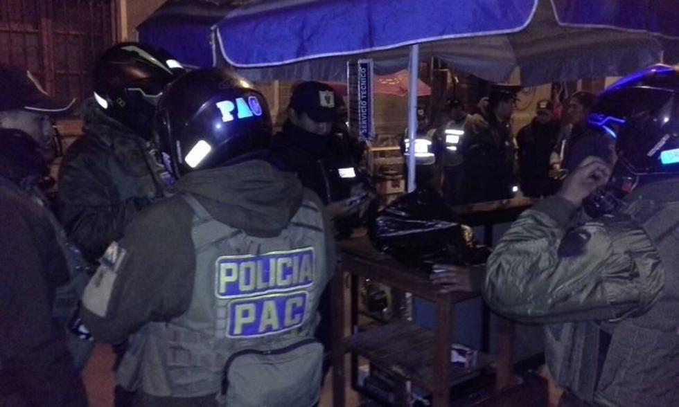 Policía ejecuta operativo en Barrio Chino y esperan datos