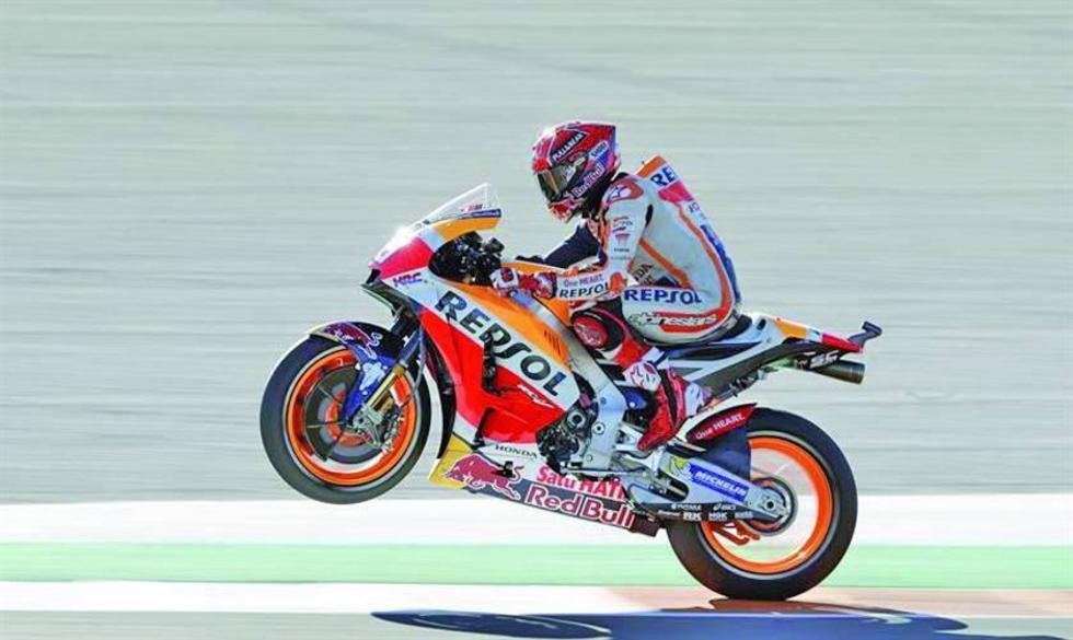 Márquez sentencia los entrenamientos del GP de la Comunidad Valenciana de MotoGP