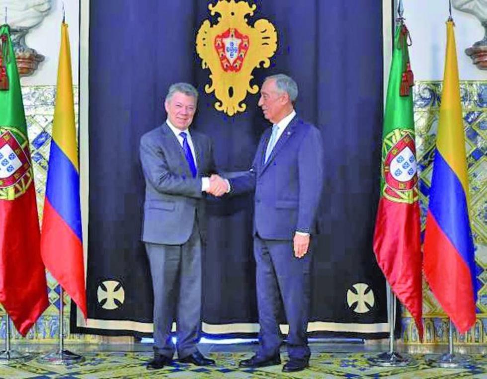 Santos es homenajeado en Portugal por apoyar a la paz en Colombia