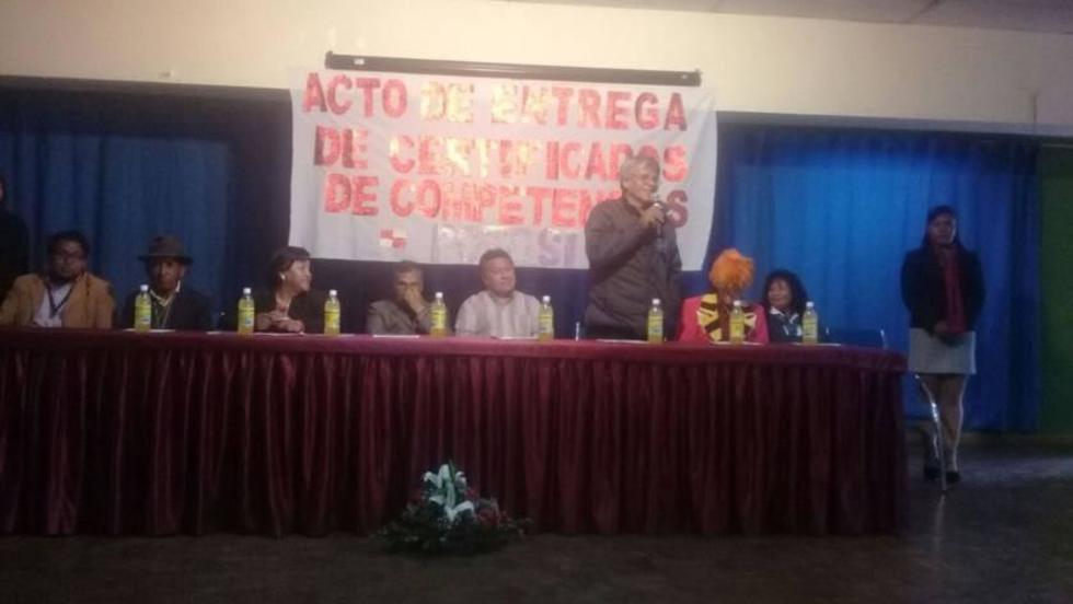 El Ministerio de Educación certifica saberes de 3 rubros