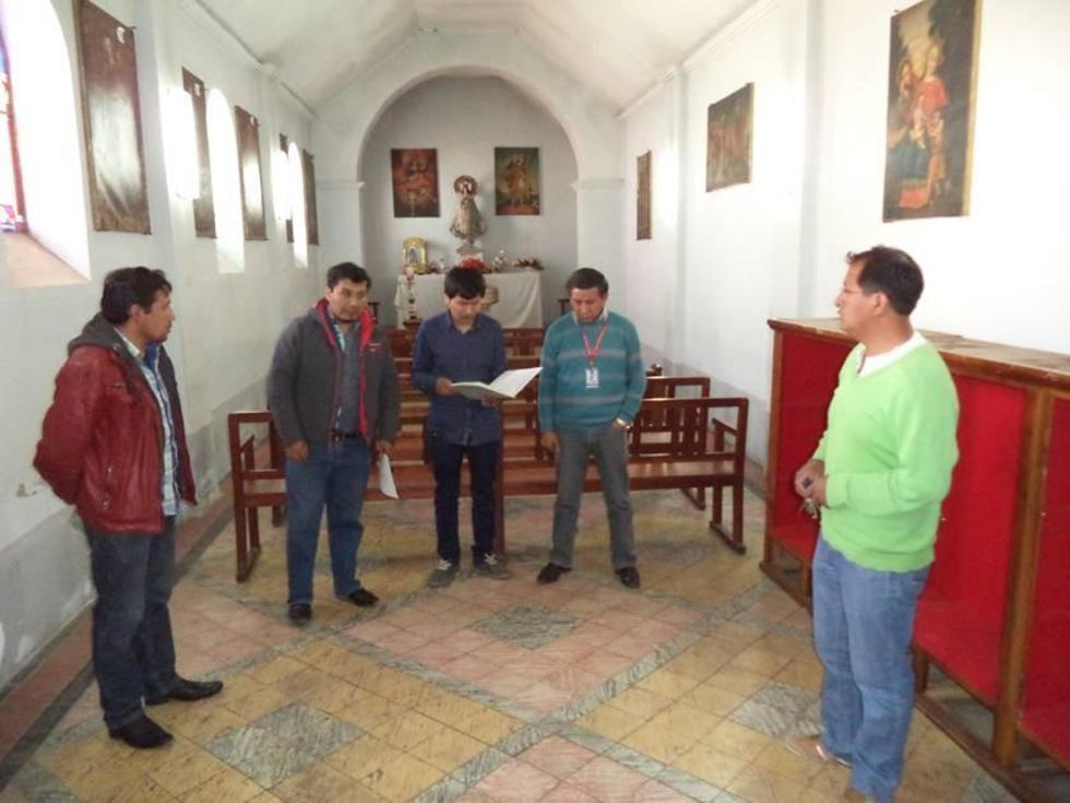 Inician trabajos de mantenimiento y  refacción en el templo de San Martín