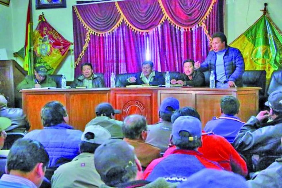 Los cooperativistas marcharán en apoyo a la repostulación de Evo Morales