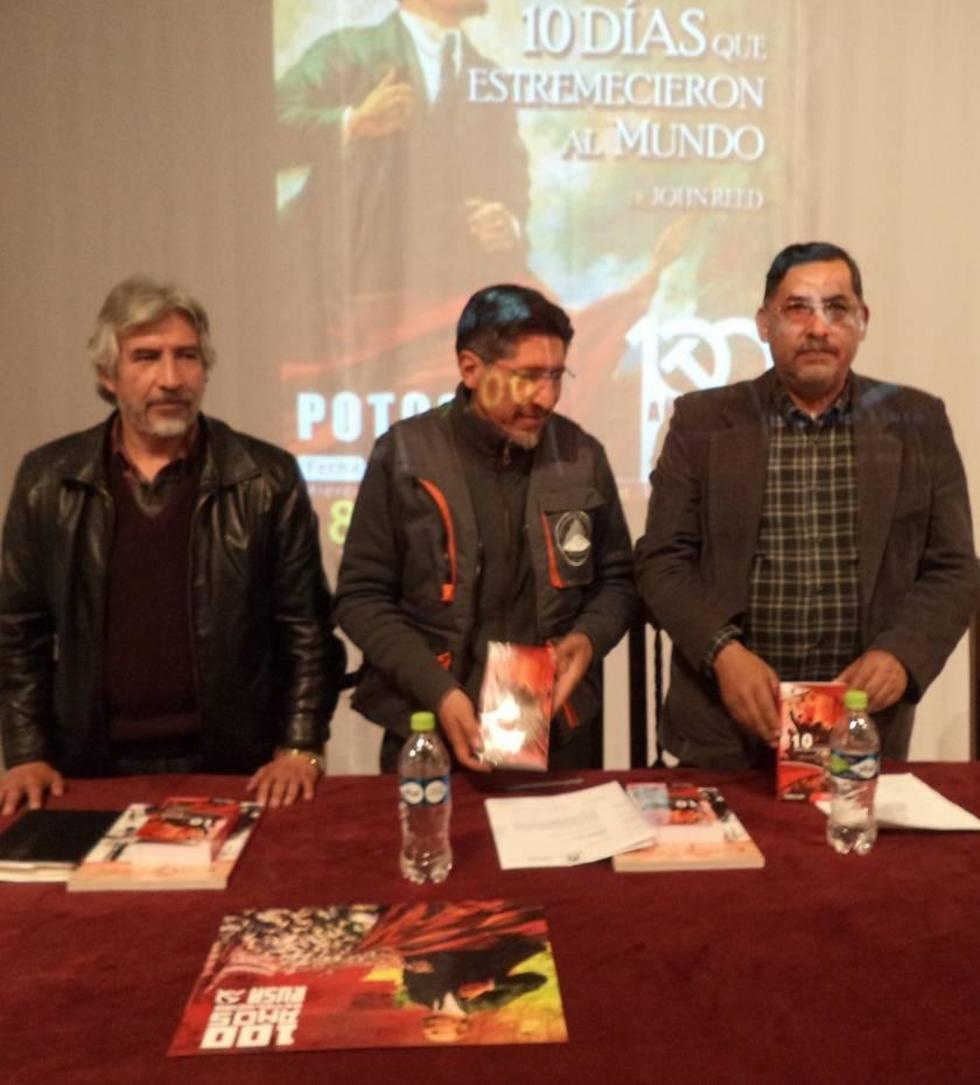 Ministerio presenta el libro sobre la Revolución rusa
