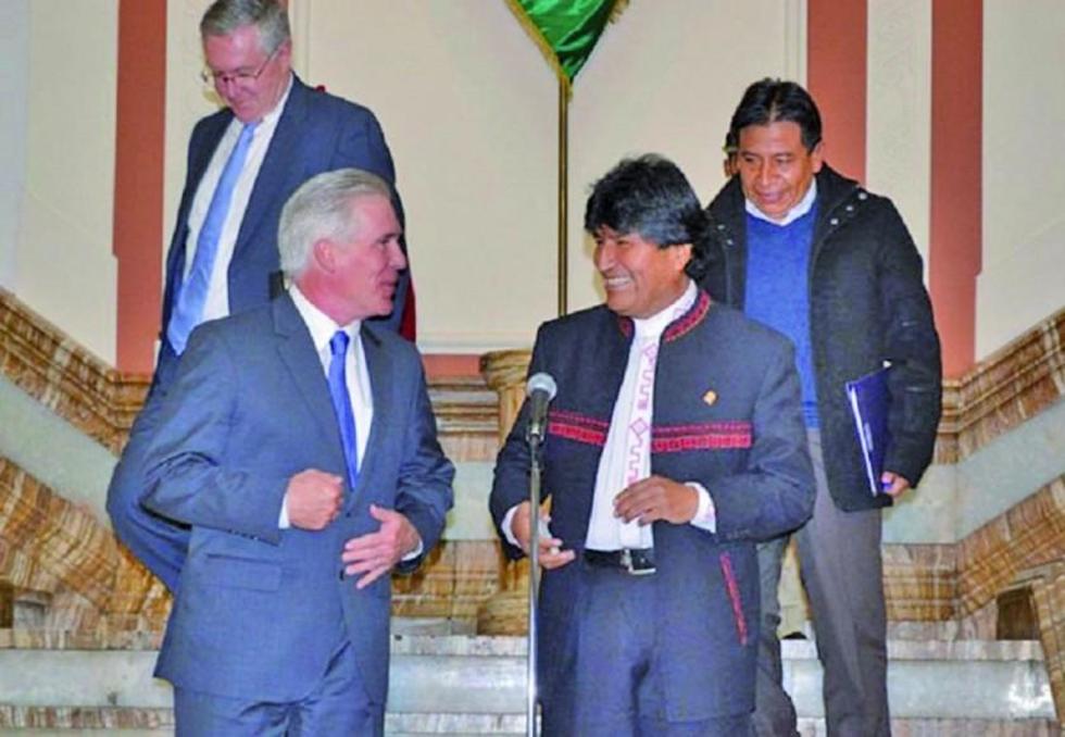 El Gobierno descarta encuentro entre Evo Morales y Peter Brenann