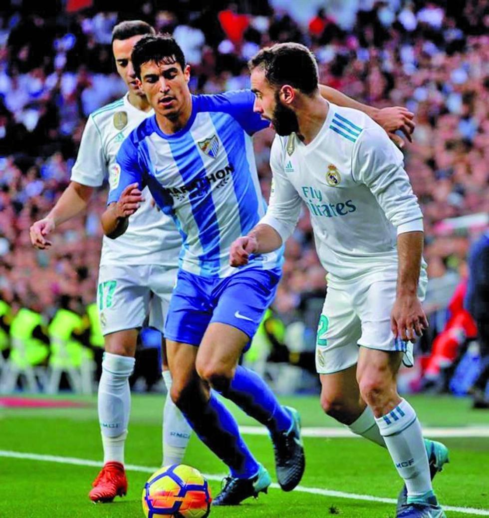 Real Madrid sufre para vencer a Málaga
