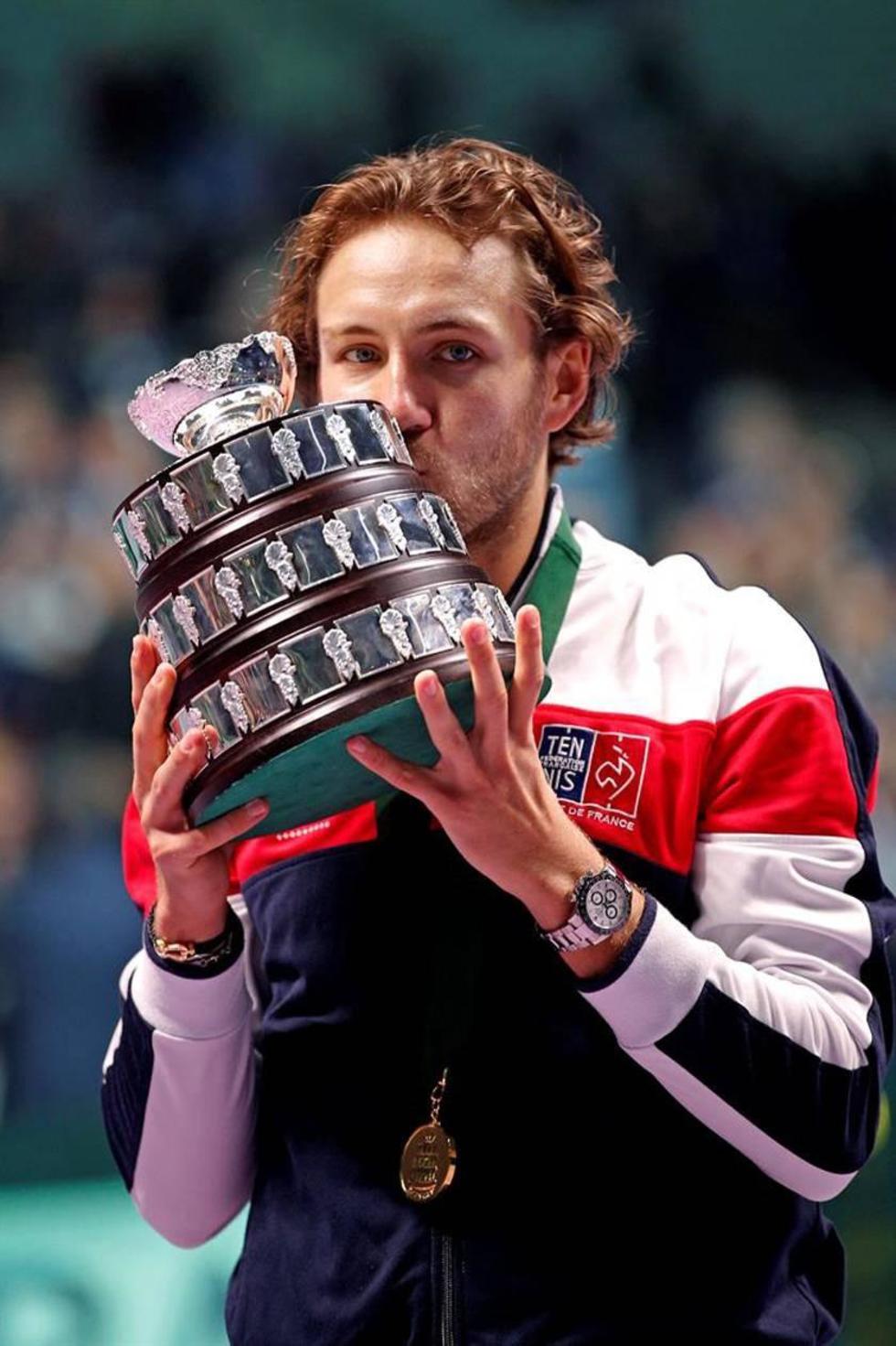 Pouille da a Francia el décimo título de la Copa Davis