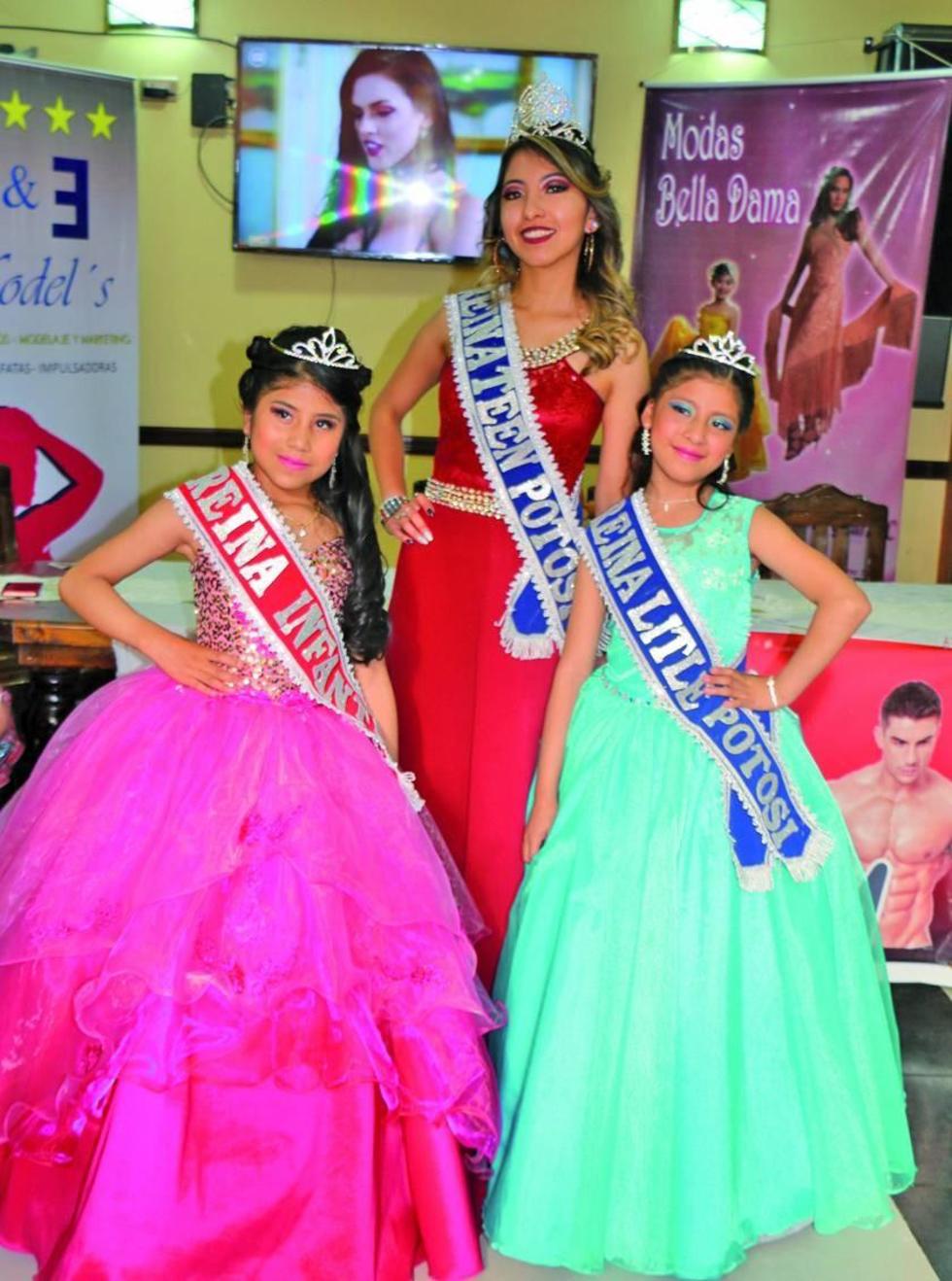 Presentan representantes  a reinado de belleza Bolivia