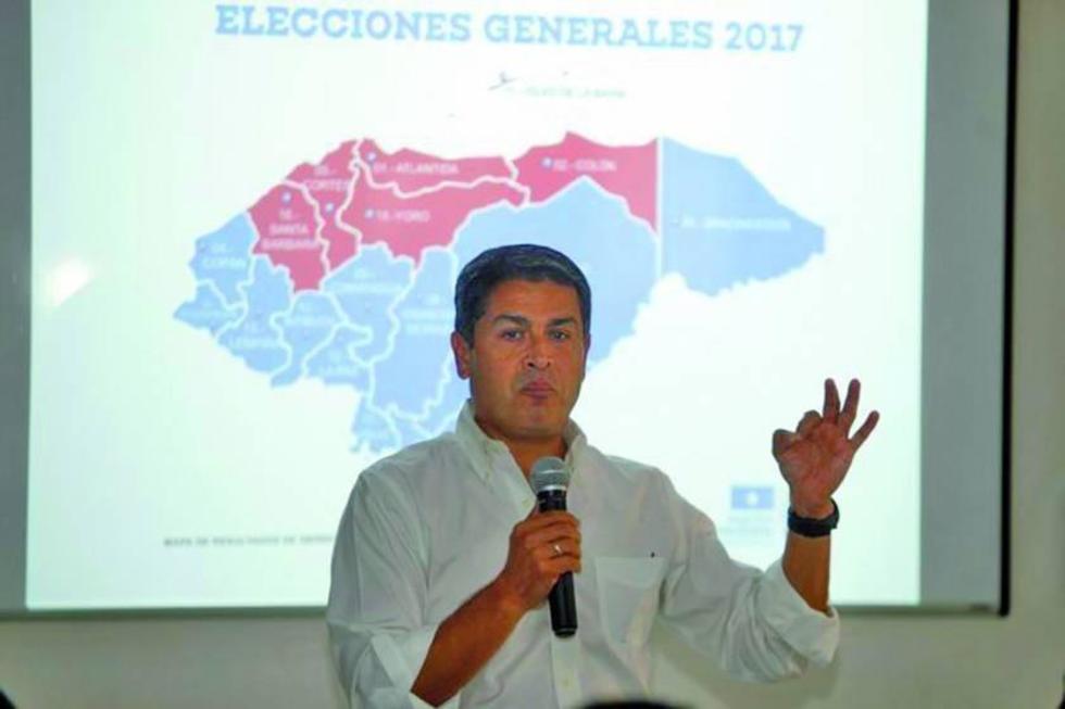 El mandatario Hernández aventaja al opositor Nasralla en Honduras