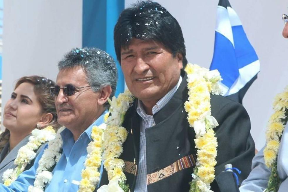 Evo lanza su candidatura para las elecciones generales 2019