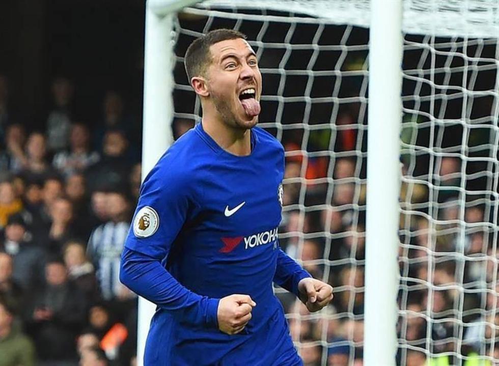 Hazard y Morata le dan la victoria a Chelsea 