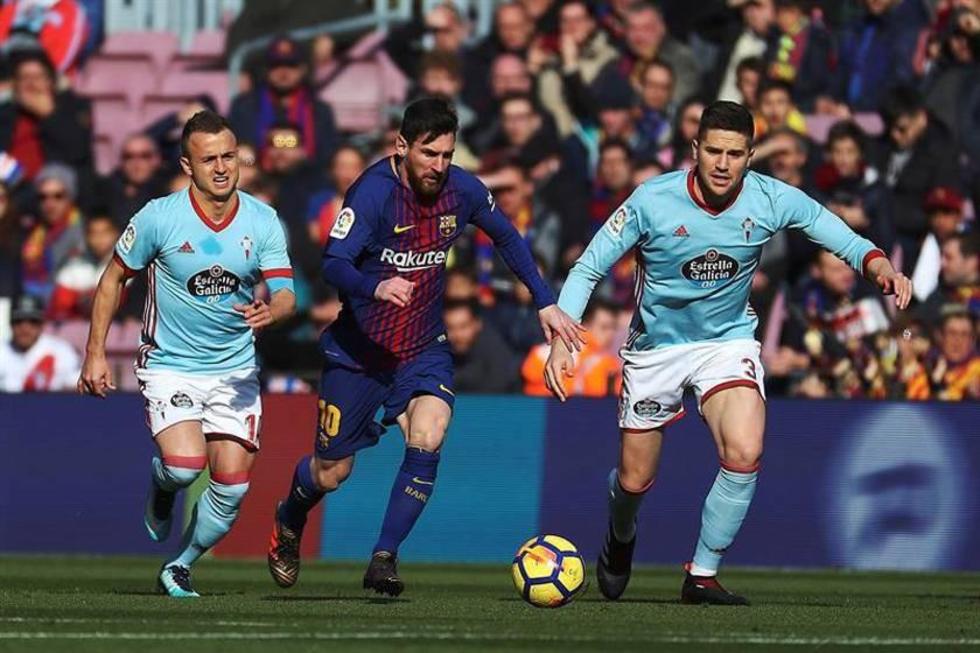 Barza empata y sigue como líder de la Liga Santander