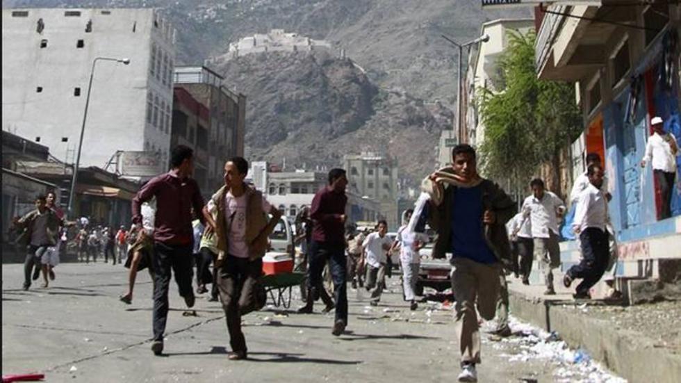 Varios combates dejan 40 personas fallecidas en la capital de Yemen