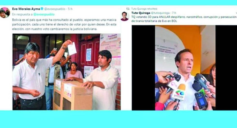 Oficialismo y oposición usan redes sociales por el sufragio