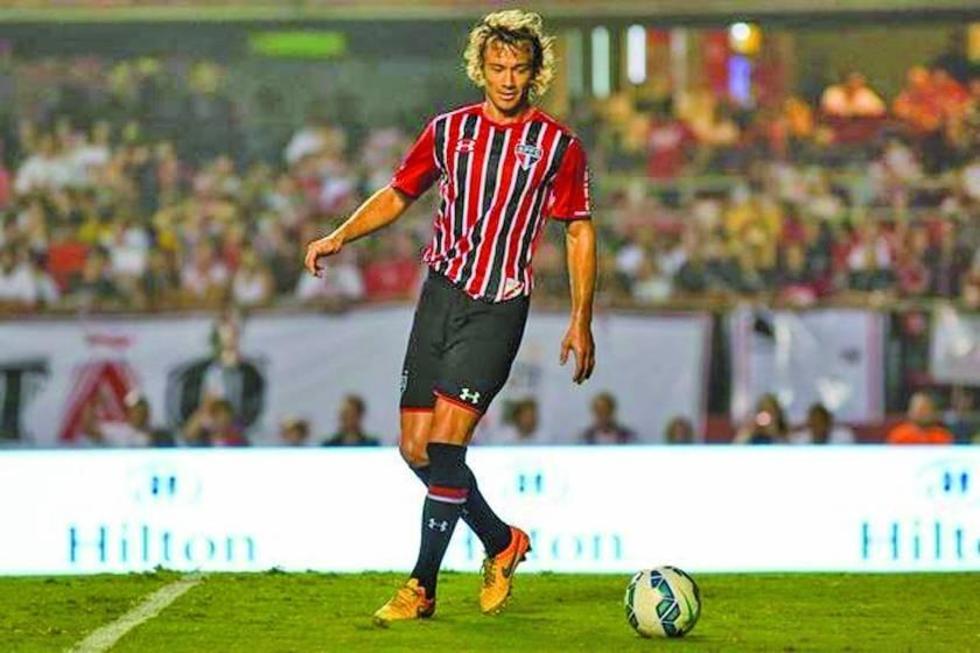 El uruguayo Lugano se despide de Sao Paulo 