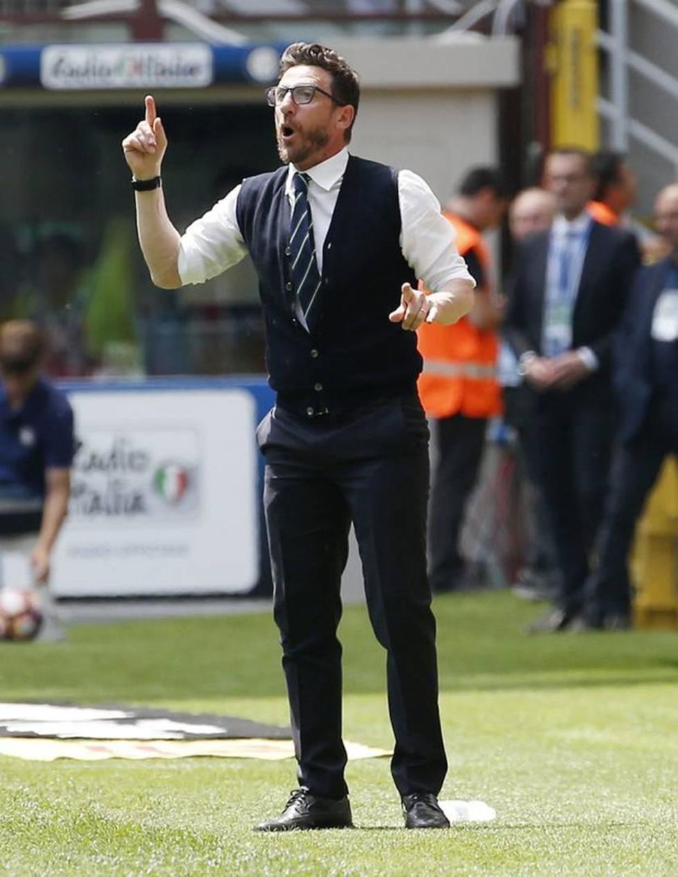 Di Francesco pide a Roma que piense en Qarabag