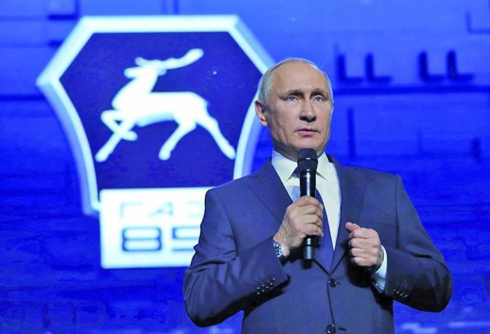 Putin anuncia su candidatura a la presidencia de Rusia en 2018