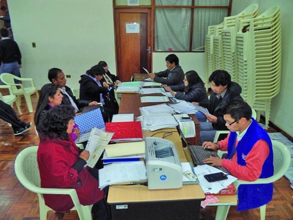 Maestros urbanos observan el proceso de institucionalización