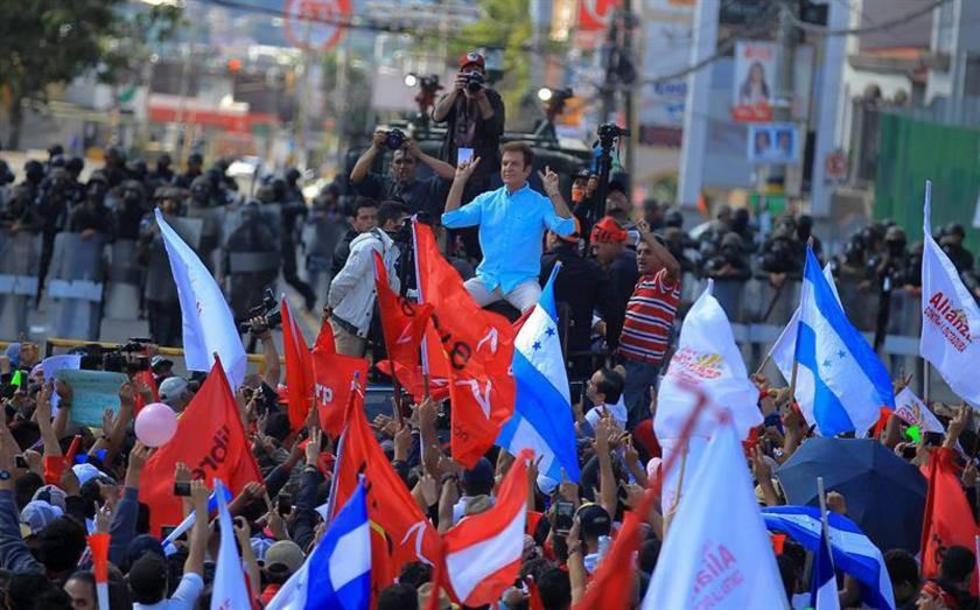 Finaliza conteo en Honduras y siguen las protestas opositoras