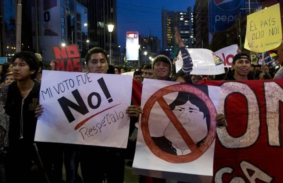 Paro cívico nacional contra la repostulación será en febrero