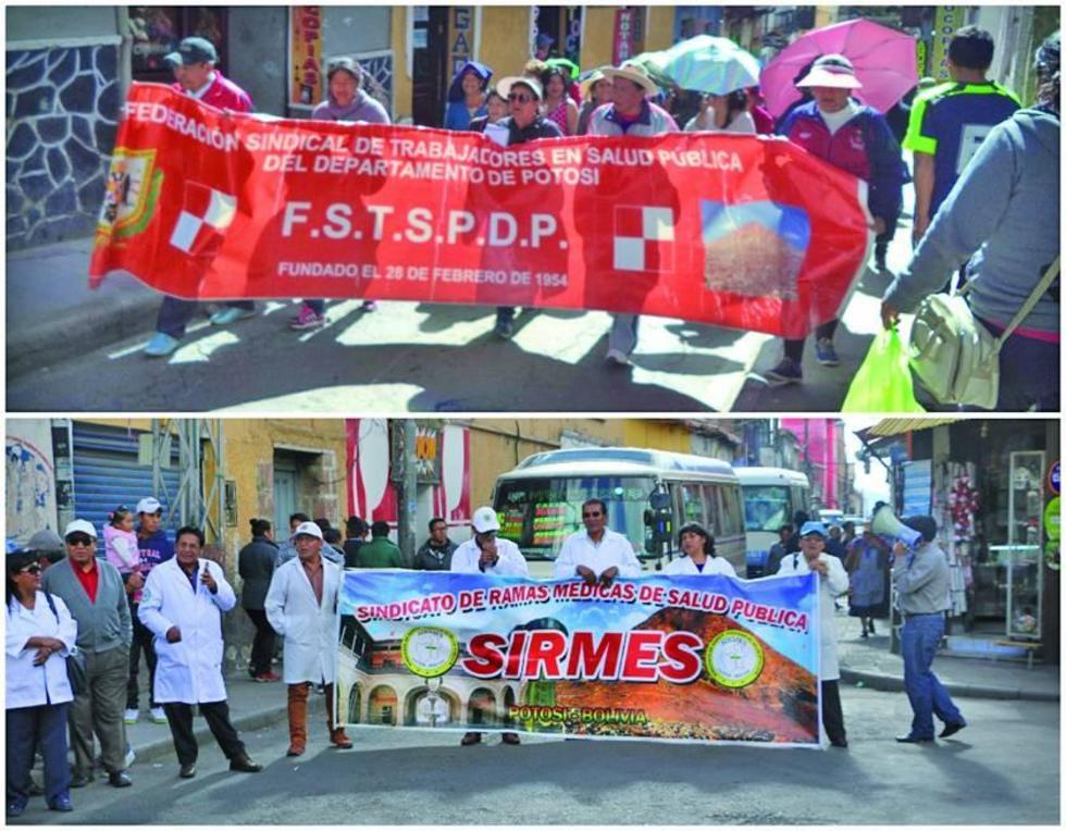 Salud protesta contra la ley que penaliza la mala praxis