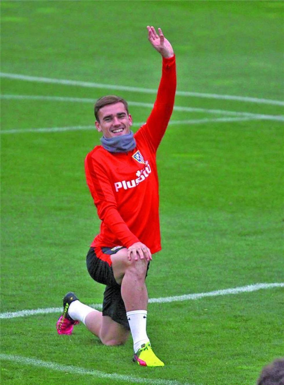Griezmann vuelve a entrenar con Atlético de Madrid