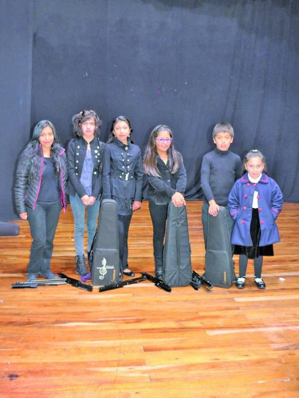 La orquesta infantil ofreció anoche un gran concierto