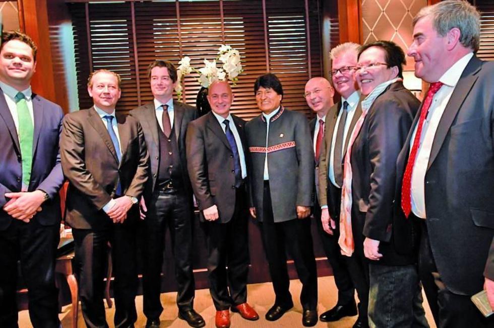 Bolivia-Alemania-Suiza proyectan entrega del bioceánico en 2025