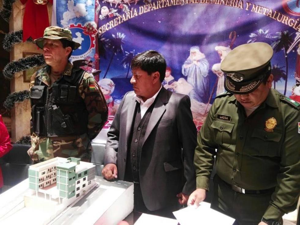 Comienza construcción del edificio de la Felcn de Potosí
