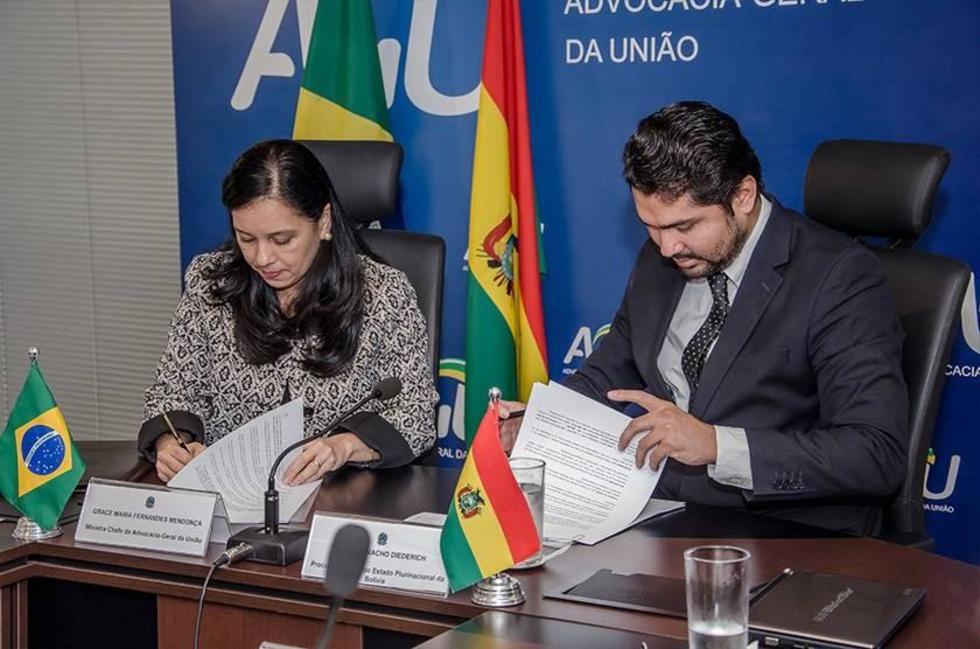 Procuradurías de Brasil y Bolivia firmaron un acuerdo de cooperación