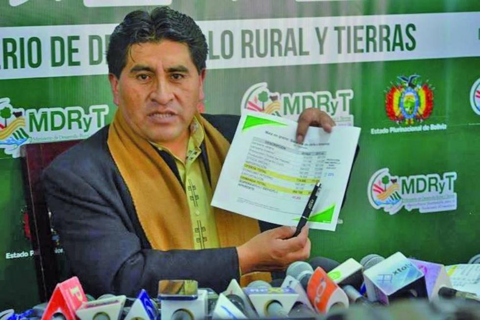 Se invirtió Bs 400 millones en proyectos productivos este año