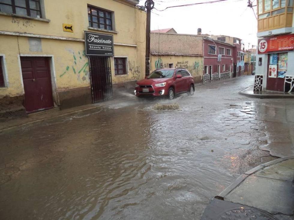 Precipitaciones pluviales son frecuentes en Potosí
