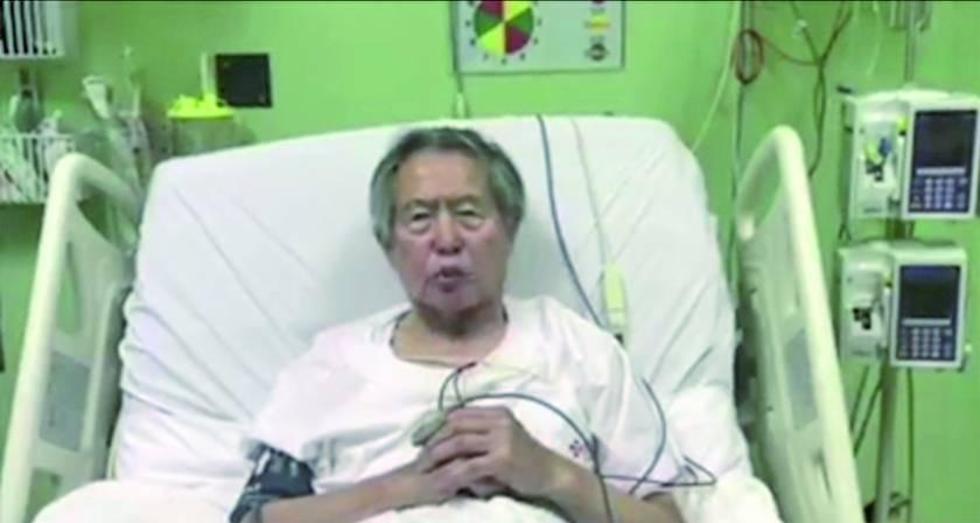 Fujimori pide perdón y agradece indulto otorgado por Kuczynski