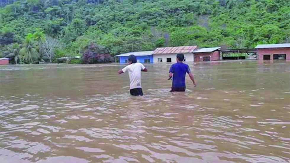 Reportan 1.200 familias afectadas por lluvias en 13 municipios del país