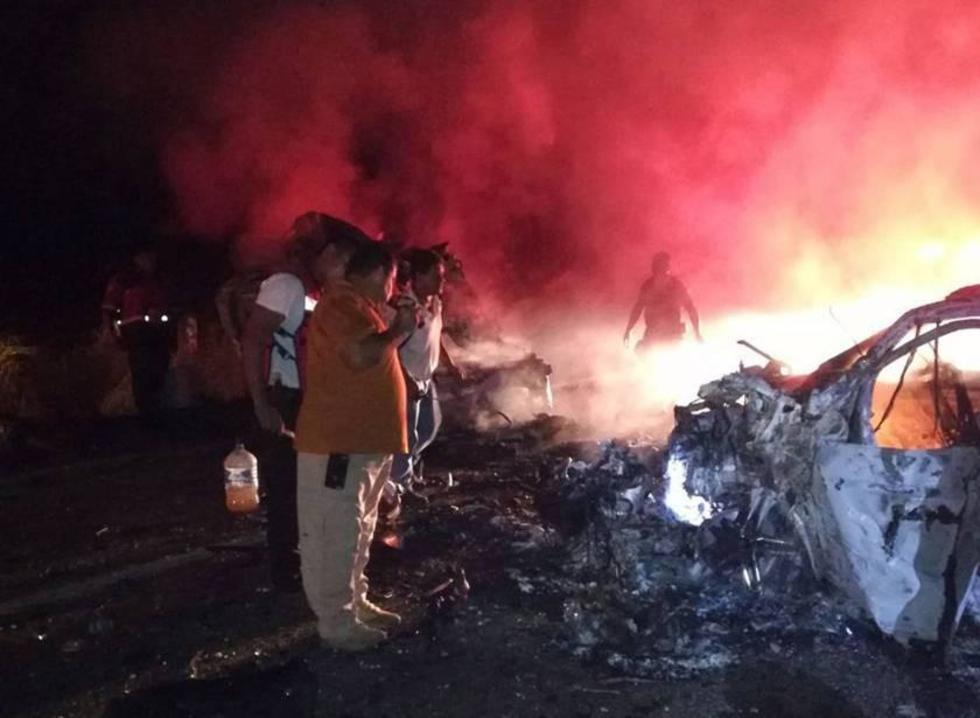 Al menos, 10 personas mueren en un accidente de carretera en México