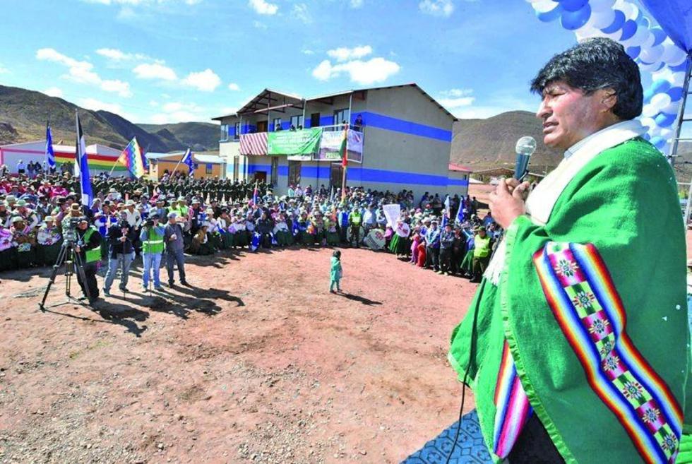 Morales asegura que Bolivia volverá al mar en este 2018