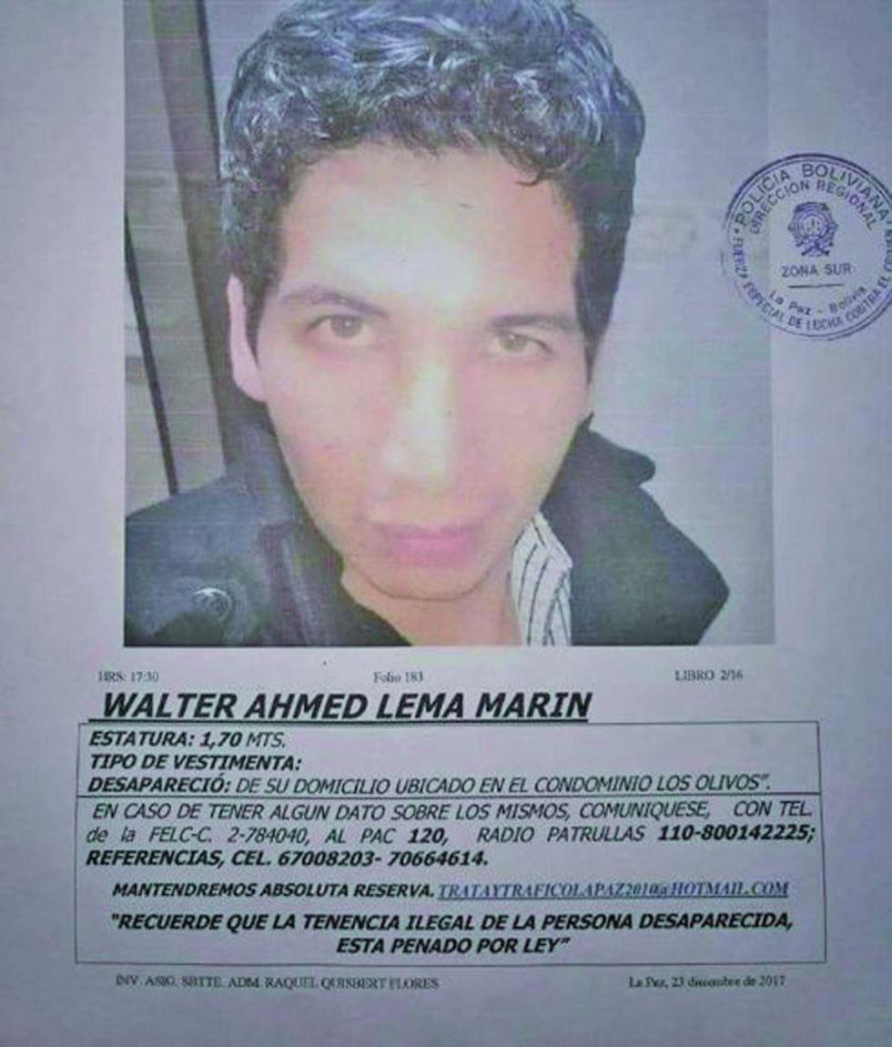 La Paz: hallan muerto a un joven que desapareció
