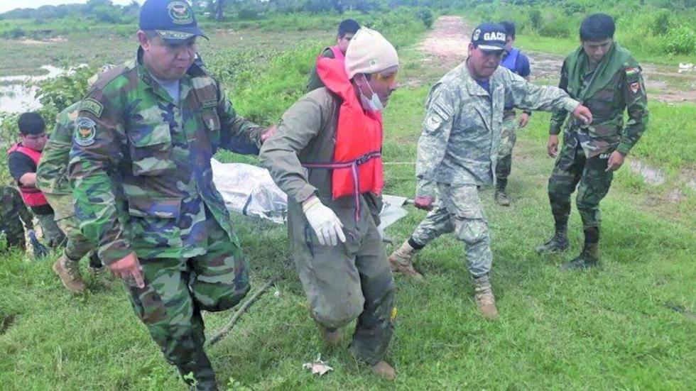 Reportan la tercera víctima por la riada en Santa Cruz