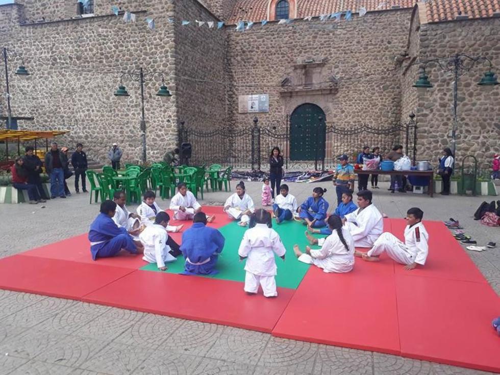 Técnico venezolano promociona el Judo en Potosí