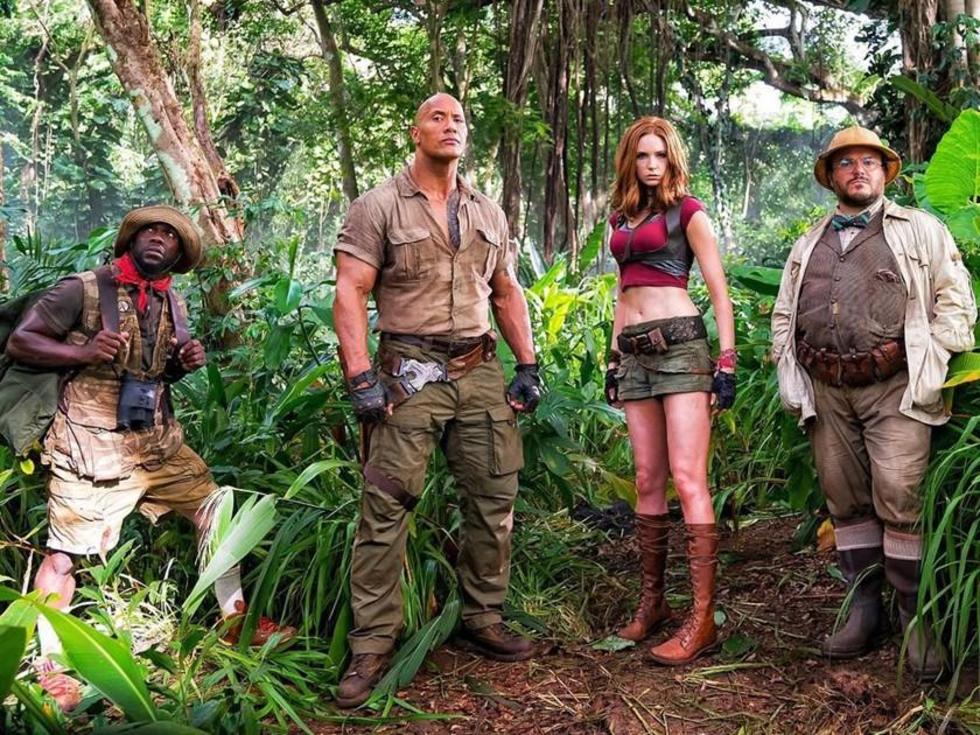 Filme "Jumanji" destrona a "Star Wars" y lidera la taquilla en Estados Unidos