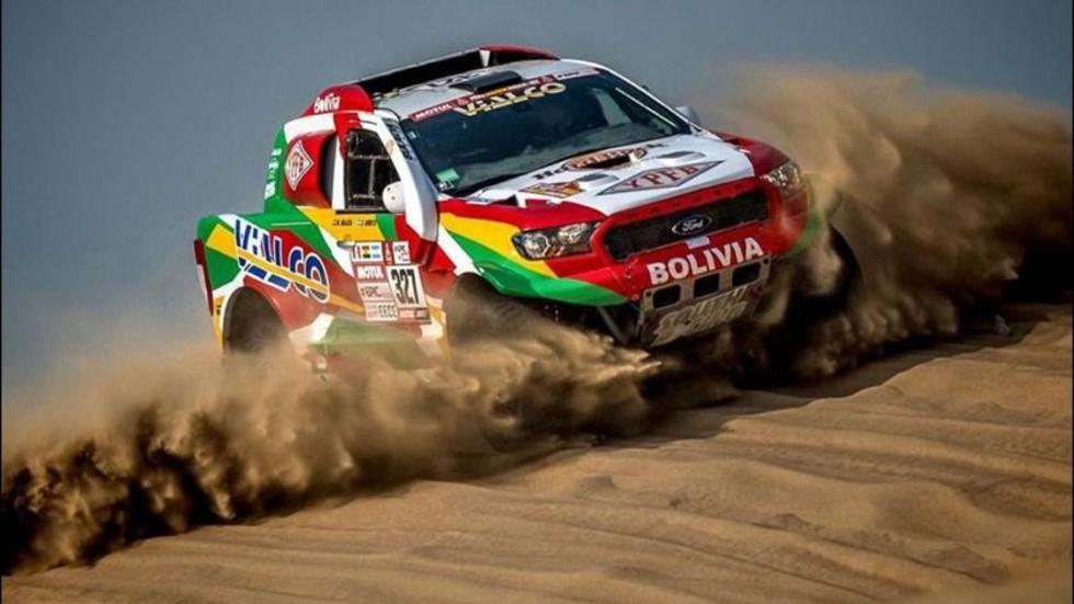 Bulacia logra su mejor registro en el rali Dakar