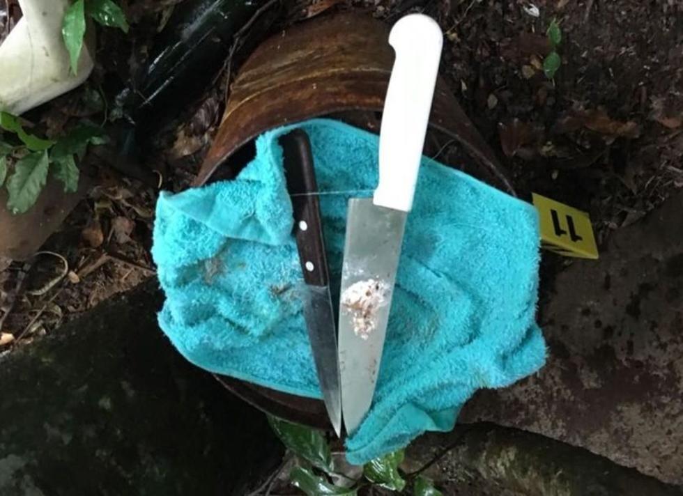 Una mujer es asesinada de una puñalada delante de su hijo